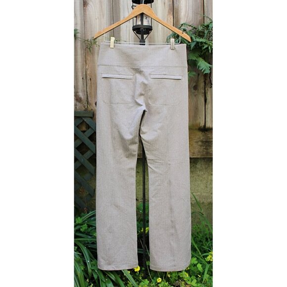 New w/Tags -Large - Athleta Delancey Herringbone Flare Pants - Beige Herringbone - Picture 11 of 12